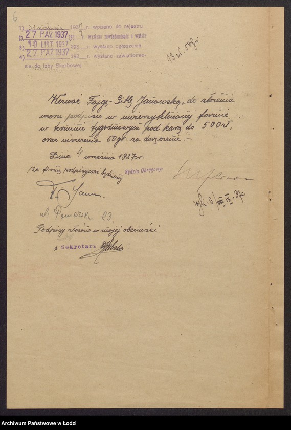 Obraz 8 z jednostki "Szlama Janowski- sprzedaż manufaktury bawełnianej"