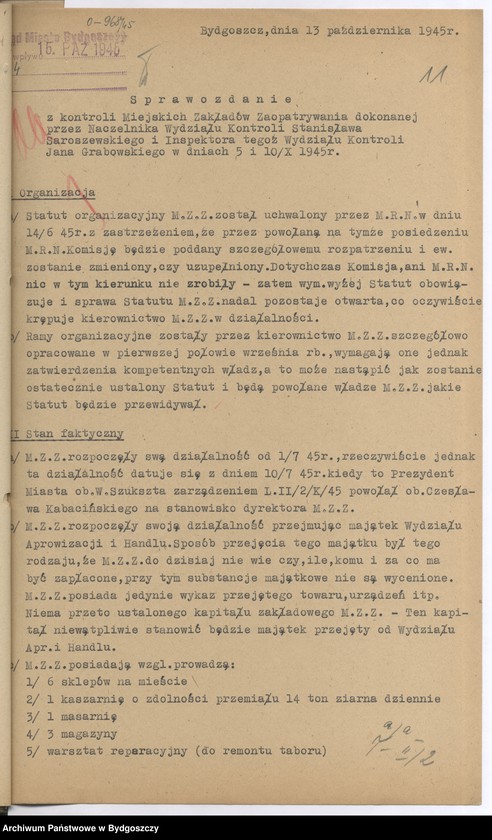 image.from.unit.number "Sprawozdania okresowe z działalności poszczególnych wydziałów Zarządu Miejskiego w Bydgoszczy"