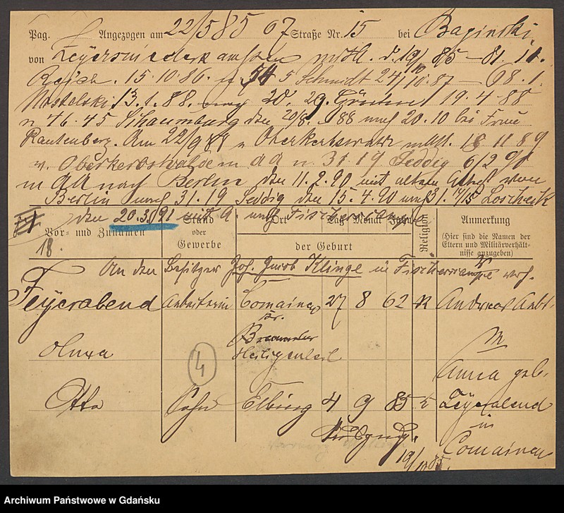 image.from.unit.number "Karty meldunkowe: Feyerabend - Fiebrant"