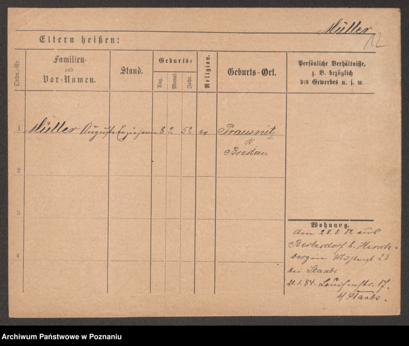 Obraz 14 z jednostki "Müller (samotne kobiety)"