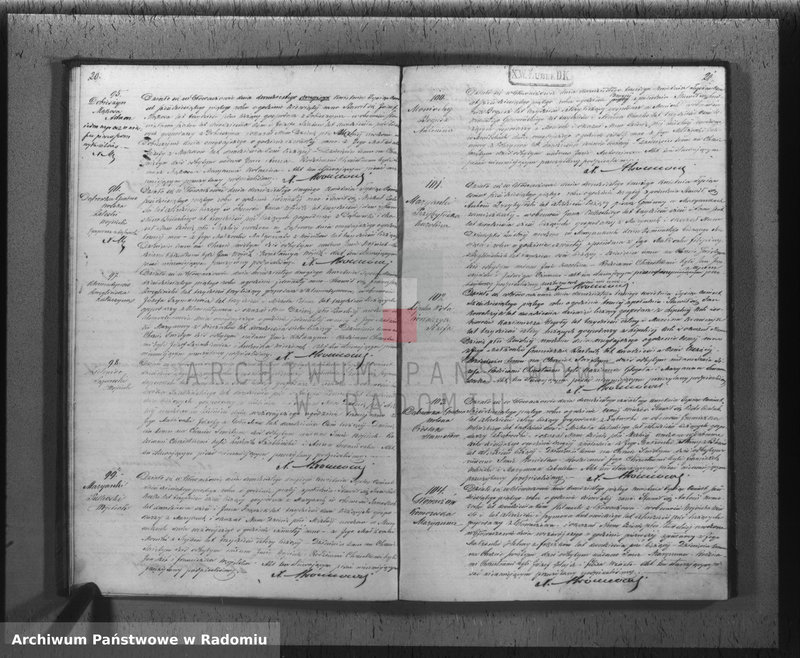 image.from.unit.number "[Duplikat akt urodzeń, małżeństw i zgonów parafii rzym.-kat. Głowaczów 1865 r.]"