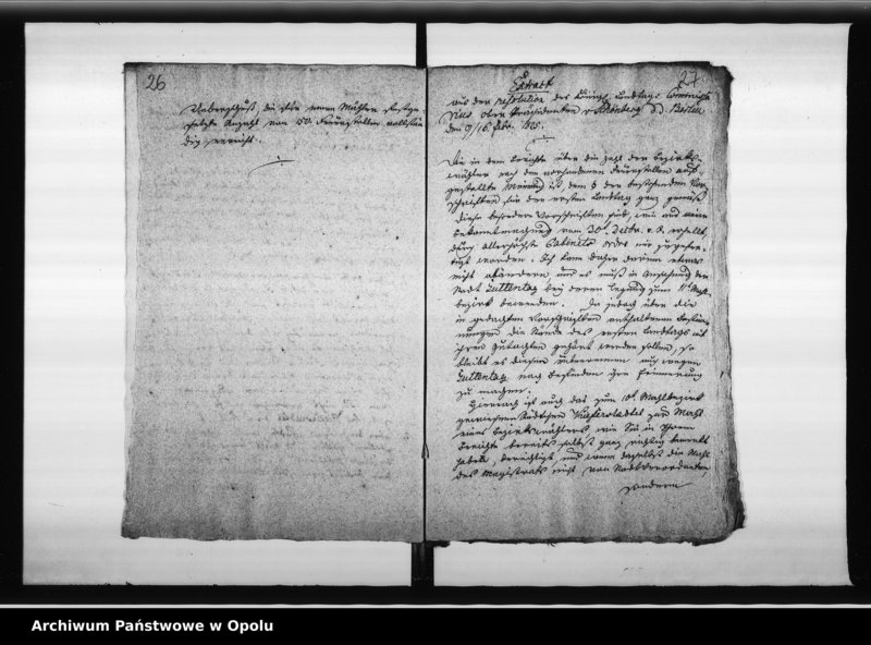 Obraz 20 z jednostki "Acta die neue ständische Einrichtung für das Herzogthum Schlesien betreffend Vol. I"