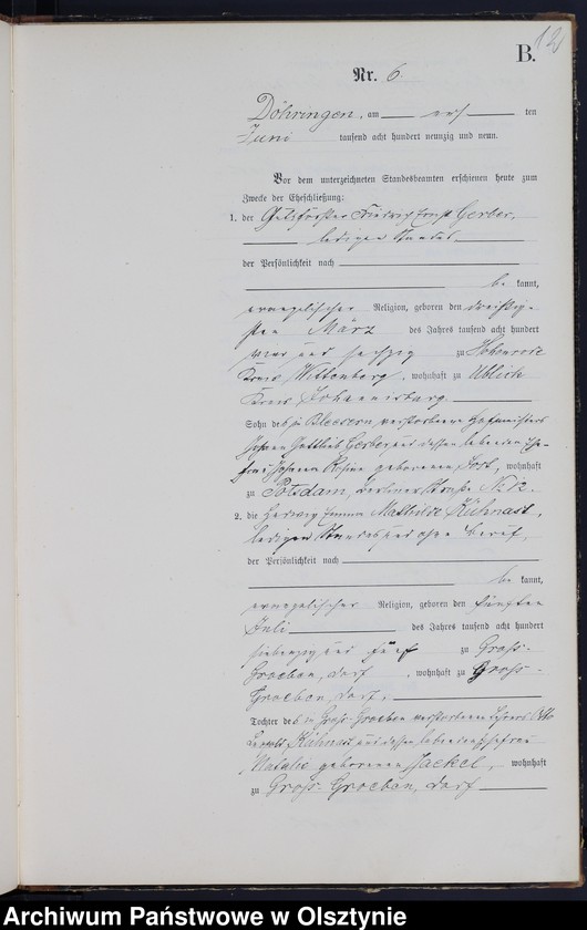 image.from.unit.number "Heiraths-Neben-Register Nr 1 - 17"