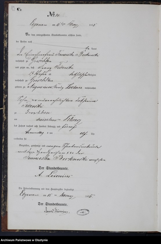 image.from.unit.number "Sterbe-Neben-Register Nr 1 - 65"