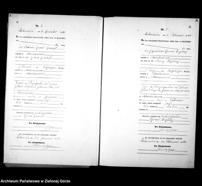 Obraz 6 z jednostki "Sterbe-Neben-Register"