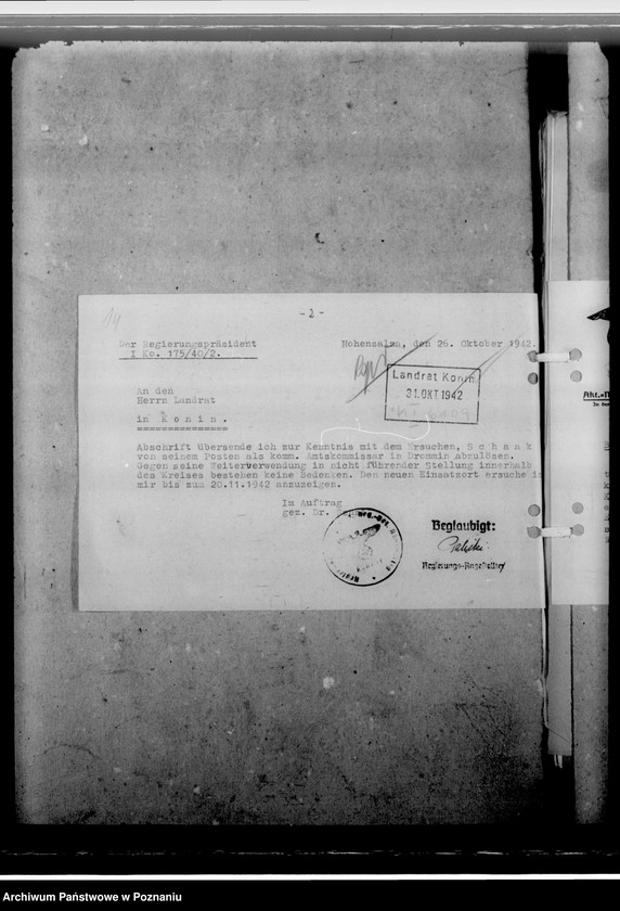 Obraz 18 z jednostki "Schaack, Herbert Amtskommissar"