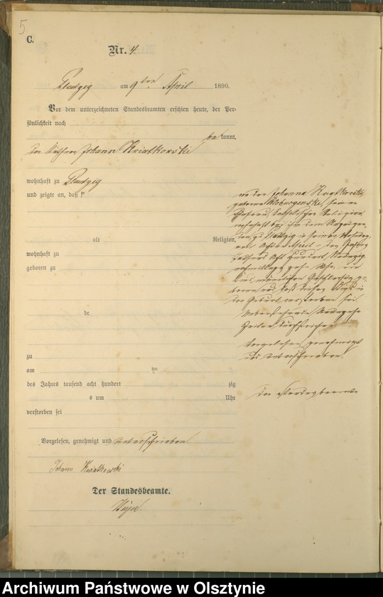 image.from.unit.number "Sterbe-Haupt-Register Nr 1 - 11"