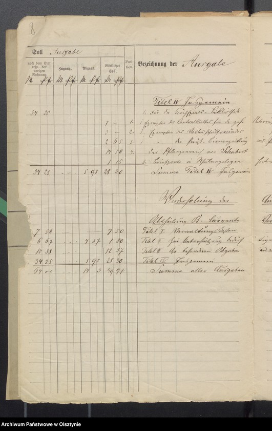 image.from.unit.number "Rechnung der Kirchspiels Schul-Kasse zu Schwarzstein"