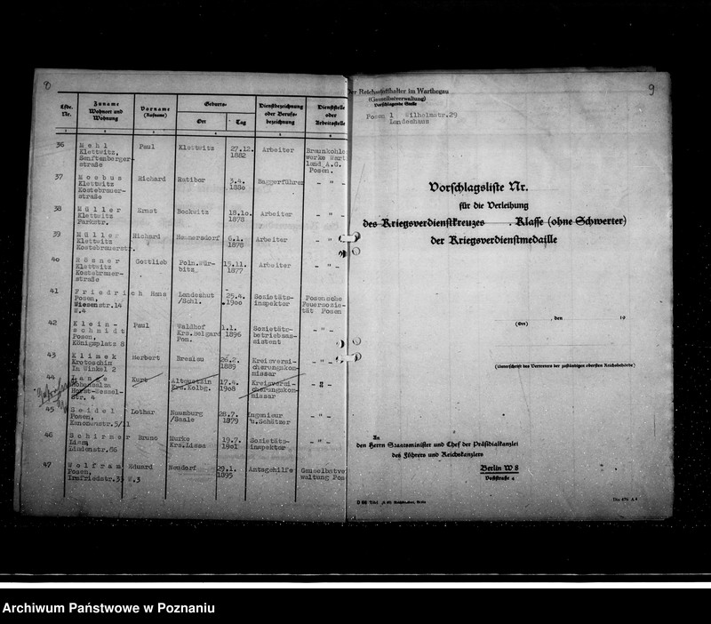 Obraz 10 z jednostki "Kriegsverdienst- Madaillen für Männer"