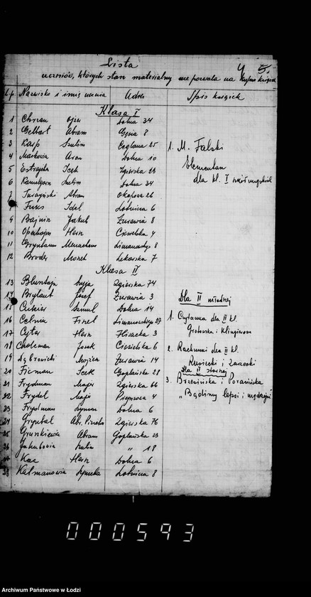 Obraz 8 z jednostki "Akta dotyczące I Talmud Tory przy ul. Goplańskiej 26"