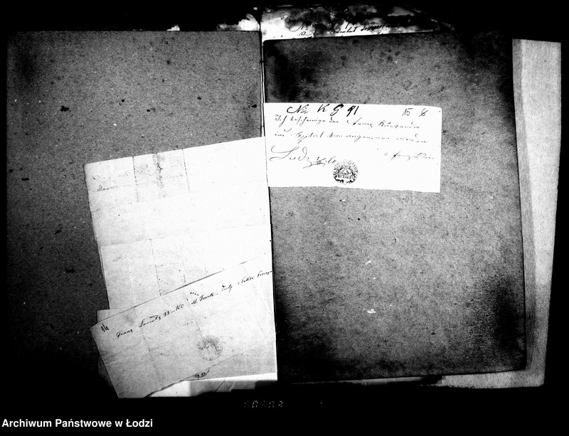 Obraz 18 z jednostki "Dowody przyjętych chorych do szpitala św. Aleksandra w Łodzi w 1861 r."