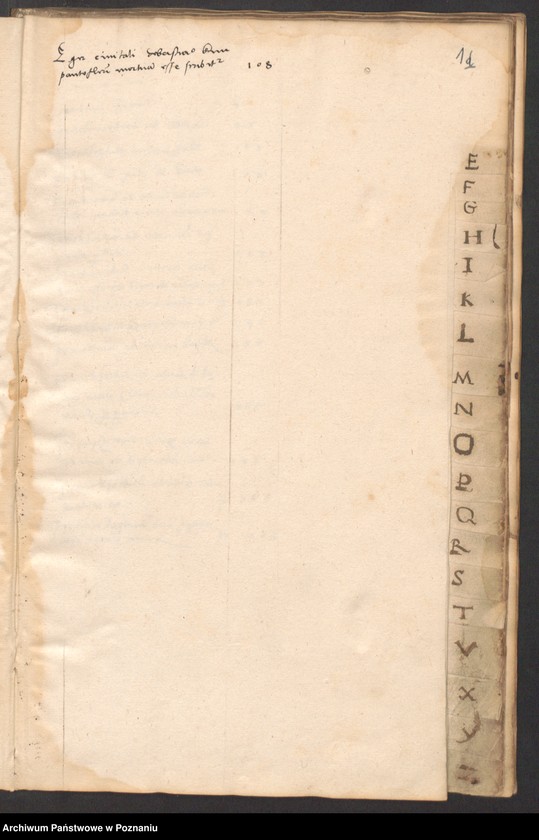 image.from.unit.number "Literae a dominis consulibus civitatis Posnaniae scriptae anno domini 1535"