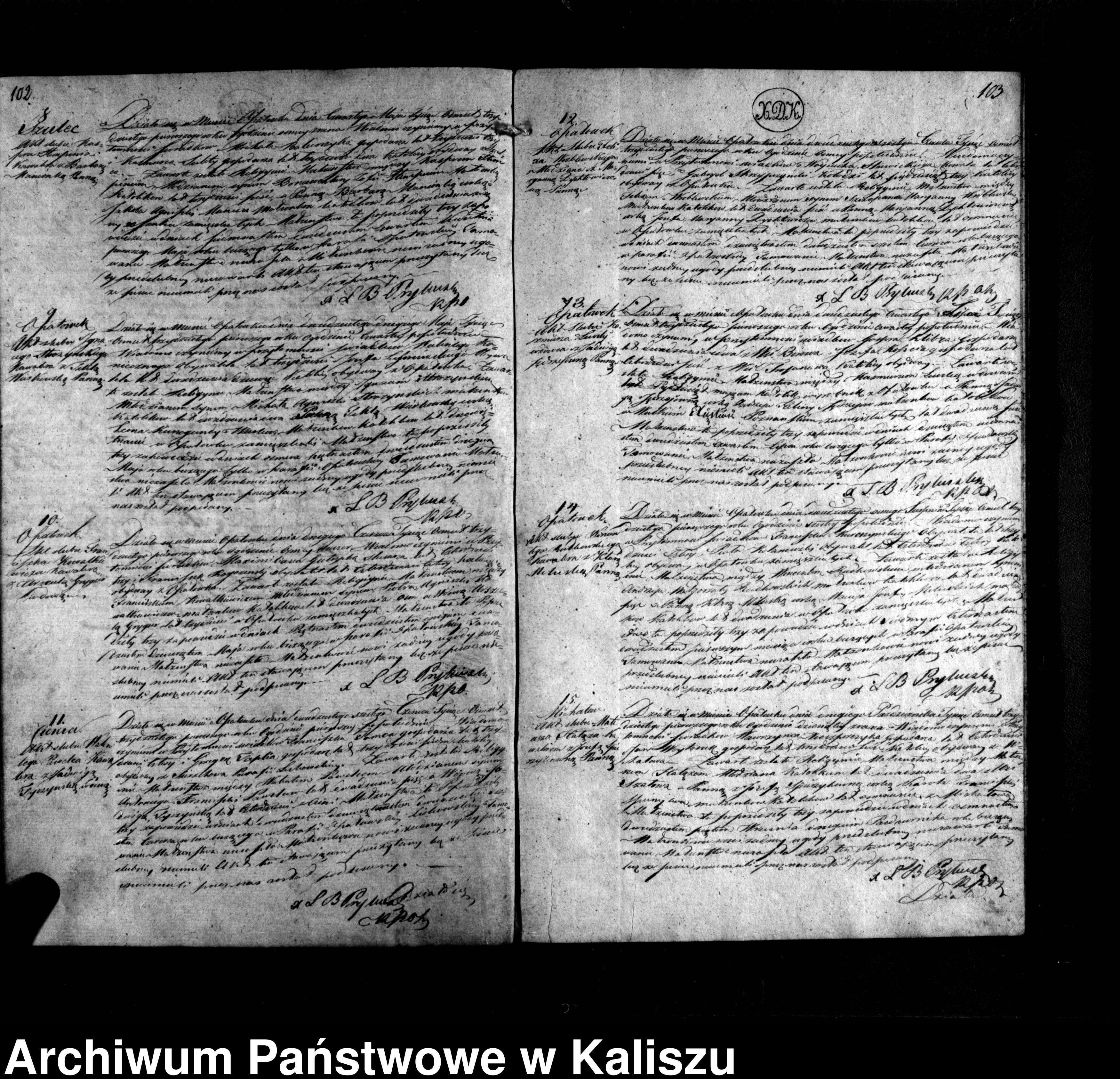 Skan z jednostki: Duplikat urodzonych, zmarłych i zaślubionych