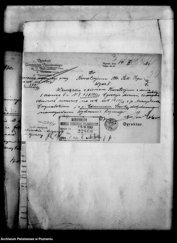 Obraz 6 z jednostki "Państwowe Gimnazjum imienia Paderewskiego- Poznań"