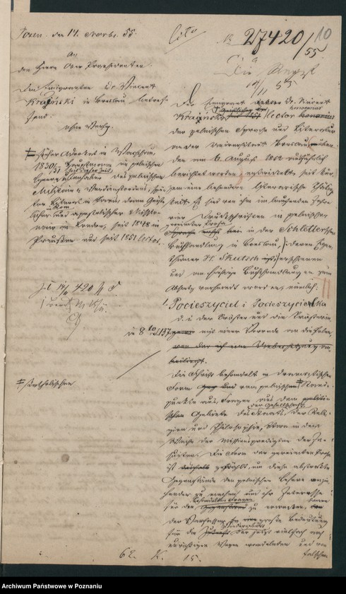 Obraz 14 z jednostki "A. betr. Dr Vinzent Krainski aus Breslau"