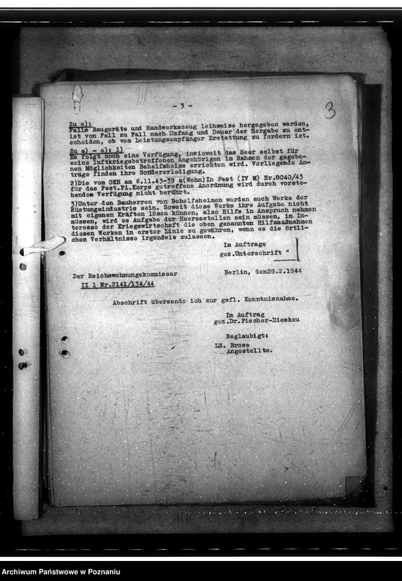 Obraz 7 z jednostki "D. W. H. - Fertigung von Betonelementen für DWH. Massivheme. Mithilfe der Wehrmacht beim DHW. Leihpferde an die Bauhilfe der Deutschen Arbeitsfront"