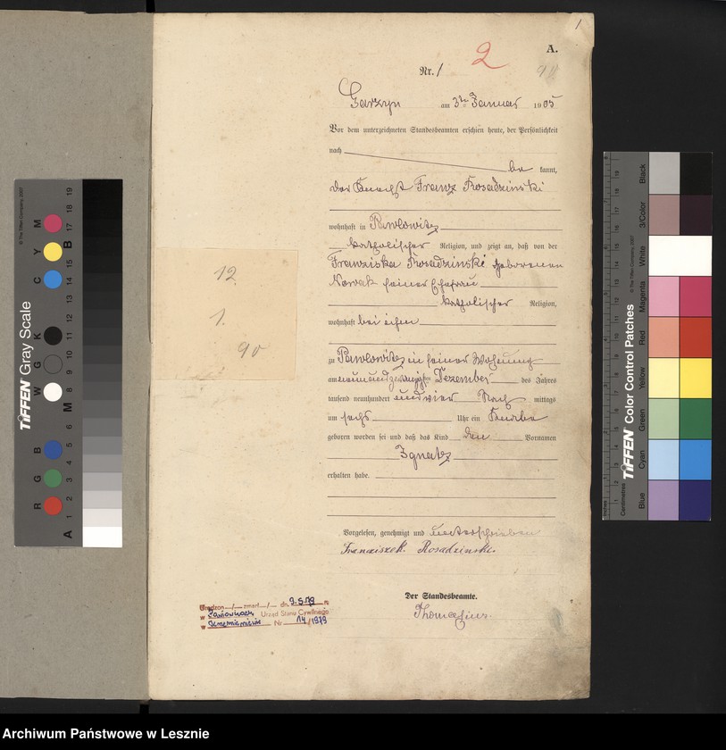 Obraz z jednostki "[Księga urodzeń]"