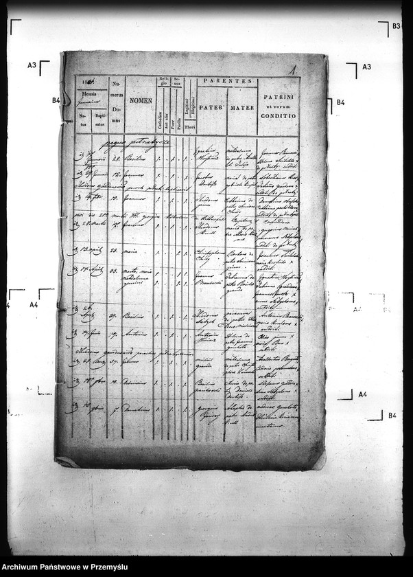 image.from.unit.number "[Kopie ksiąg metrykalnych parafii Pełniatycze z filiami Cząstkowice, Czelatyce, Roźwienica, Rożniatów, Rudołowice, Wola Roźwienicka (dekanat Pruchnik)]"