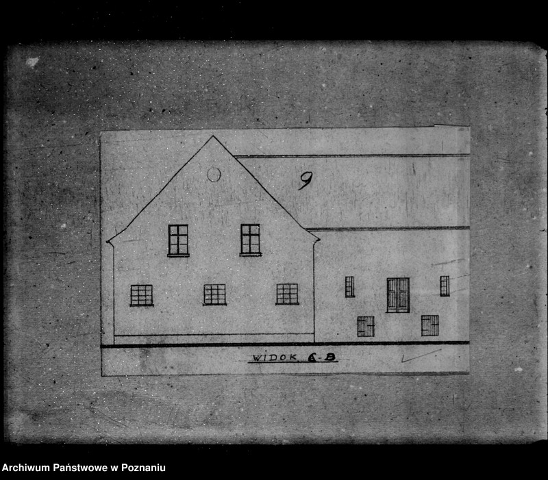 Obraz 11 z jednostki "Rysunek na rozbudowę gorzelni rolniczej w dobrach rycerskich O. Hantelmanna w Rokietnicy powiat poznański"