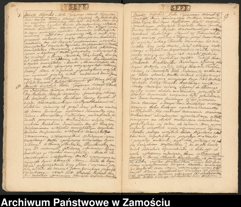image.from.unit.number "Księga zapowiedzi i małżeństw"