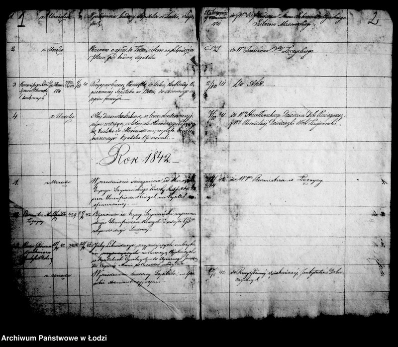 Obraz 5 z jednostki "Dziennik korespondencyjny magistratu miasta Łodzi z roku 1841/43"