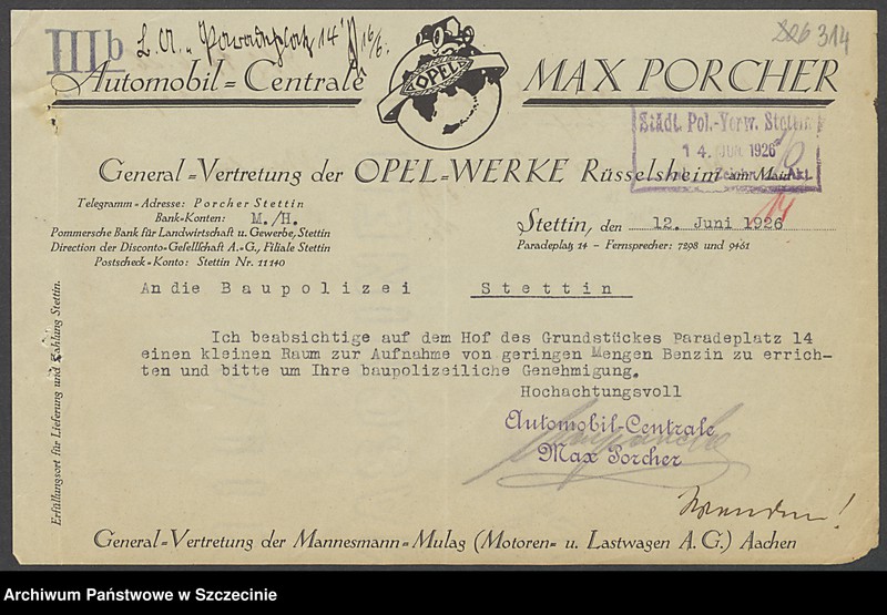 image.from.collection.number "Architektura Szczecina - akta nadzoru budowlanego111"
