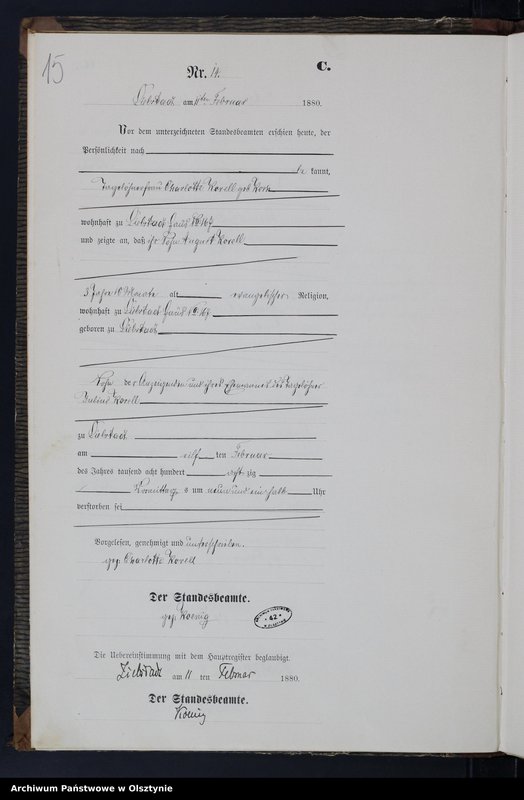 image.from.unit.number "Sterbe-Neben-Register Nr 1 - 84"