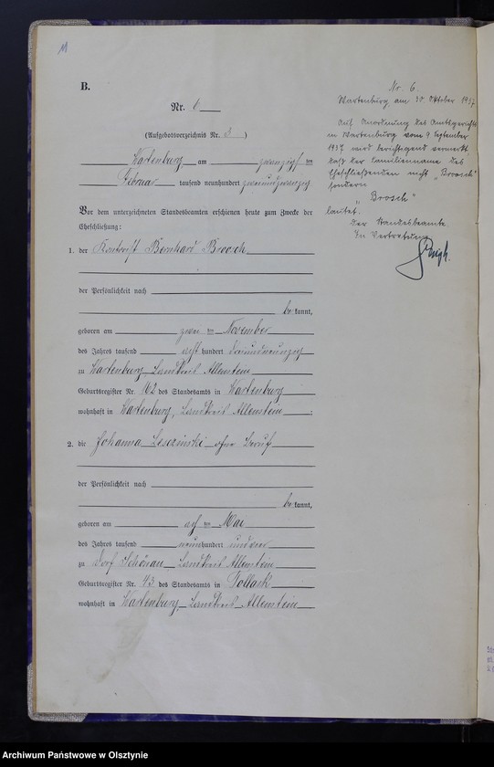 image.from.unit.number "Heirats-Haupt-Register Nr 1 - 39"