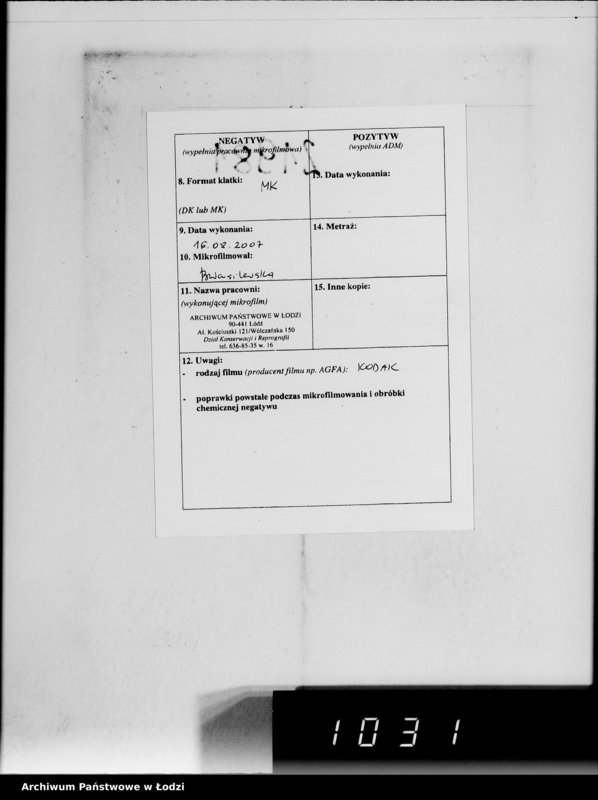 Obraz 3 z jednostki "Kripo.Unterlagen 200-450 [Kartoteka skonfiskowanego majątku ruchomego u Żydów]"