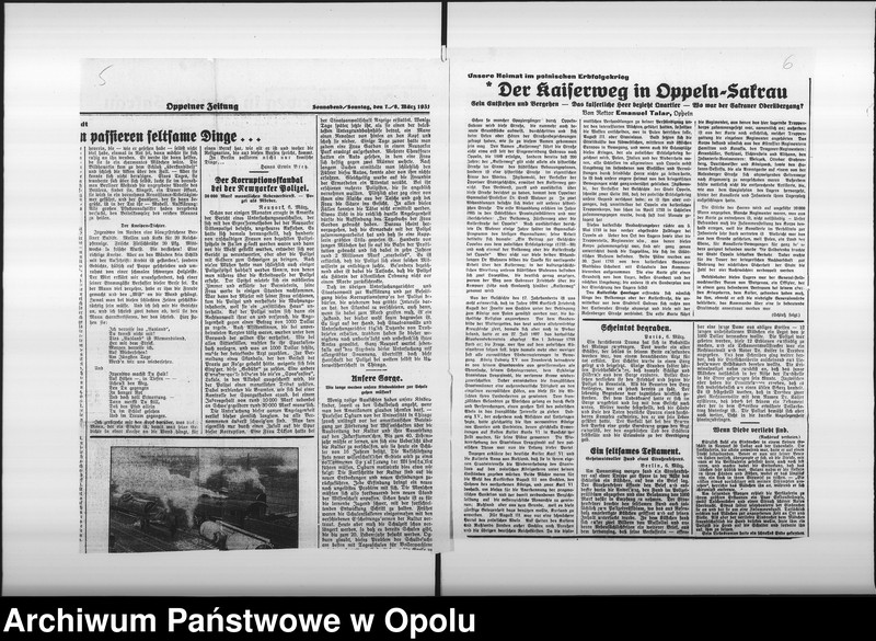 Obraz 9 z jednostki "[Wypisy z ksiąg metrykalnych parafii opolskiej, artykuły prasowe i materiały rękopismienne dotyczące historii Opola, cechów opolskich, polskiej wojny sukcesyjnej z lat 1733-1738]"
