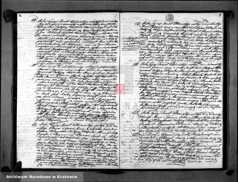 image.from.unit.number "Księga Aktów Zejścia dla Parafii So. Floryana na Kleparzu na rok 1846 sporządzona"