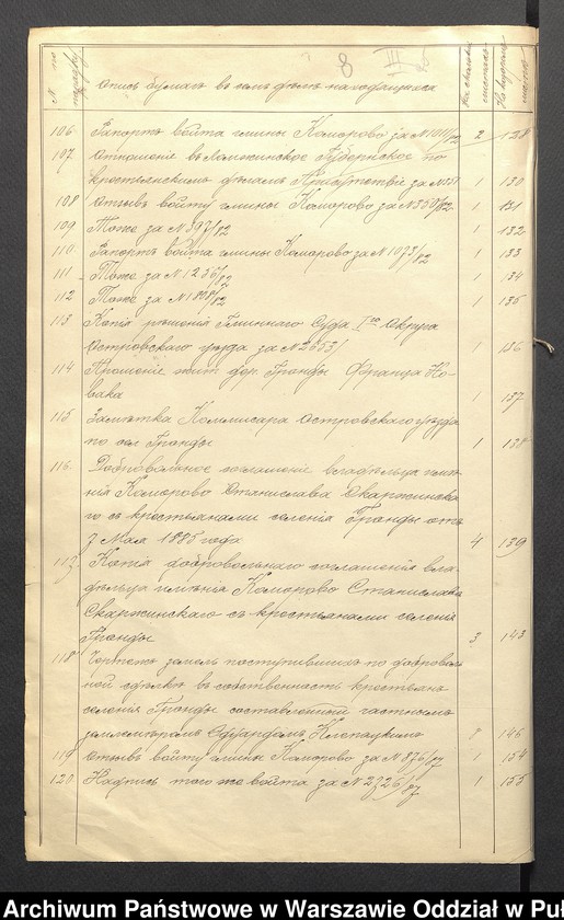 image.from.unit.number "O urządzaniu chłopów byłej rządowej wsi Gondy, gm. Komorowo wchodzącej w skład prywatnej własności tejże nazwy podlegającej ziemianinowi Antoniego Zielińskiego"