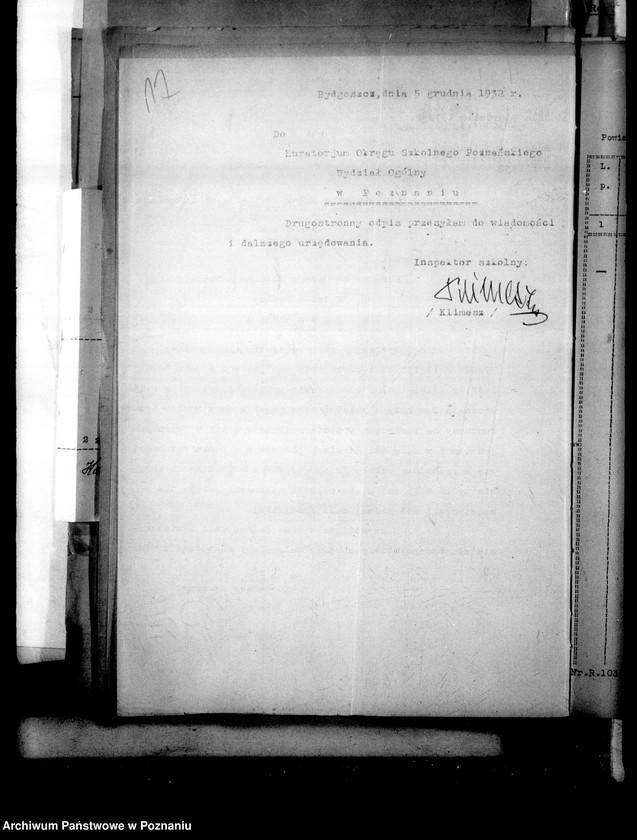 Obraz 20 z jednostki "Budynki i remonty [Sprawozdania dotyczące budowy publicznych szkół powszechnych i kredytów inwestycyjnych na szkolnictwo średnie]"