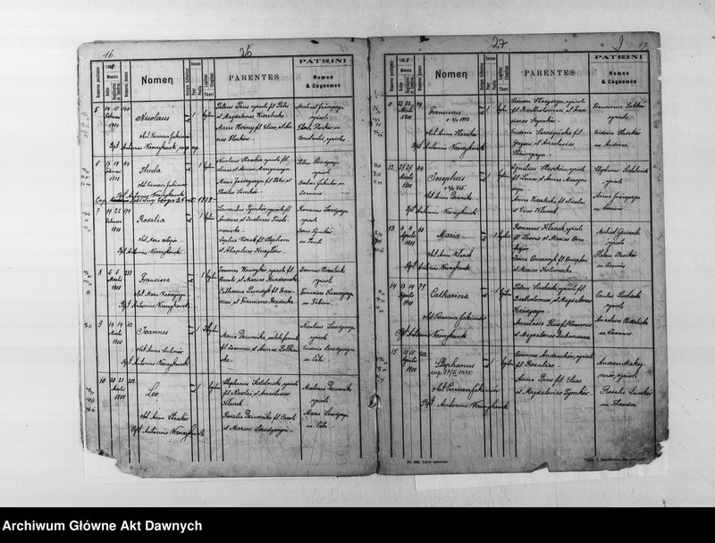 image.from.unit.number "Parafia: różne. Dekanat: różne. Akta metrykalne urodzeń, ślubów i zgonów z parafii: Nawaria, Bukowsko, Kamionka Strumiłowa, Dolina, Darachów, Słobódka Dżuryńska."