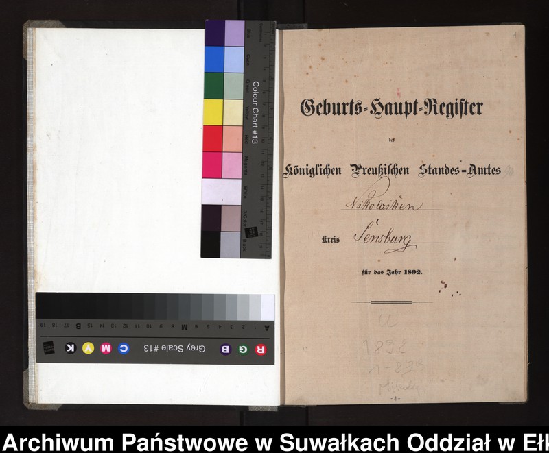 image.from.unit.number "Geburts-Haupt-Register des Königlichen Preussischen Standes-Amtes Nikolaiken Kreis Sensburg"