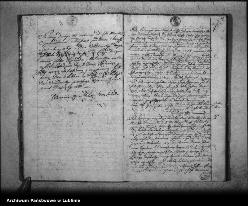 Obraz z jednostki "Księga zapowiedzi i małżeństw"