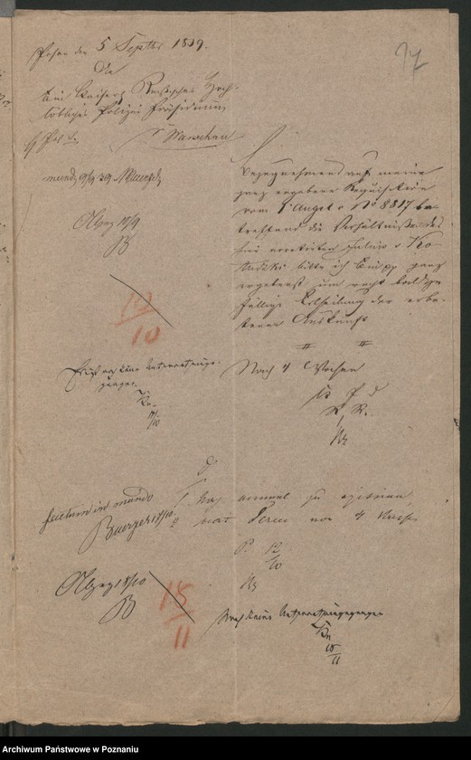 Obraz 20 z jednostki "A. betr. Julian von Kołudzki"