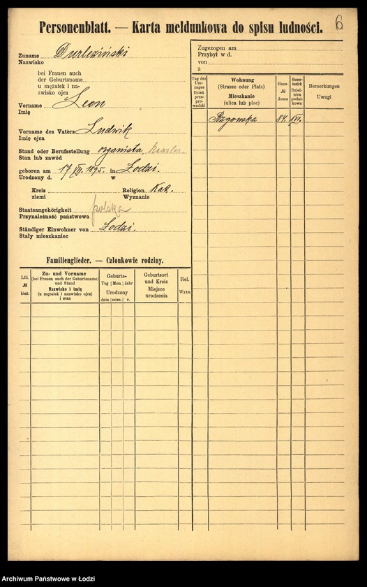 image.from.unit.number "[Spis ludności Łodzi] Durkowska - Dygas"