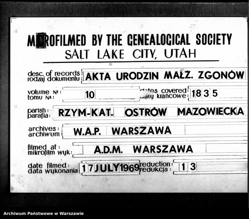 image.from.unit.number "Akta urodzeń, małżeństw i zgonów"