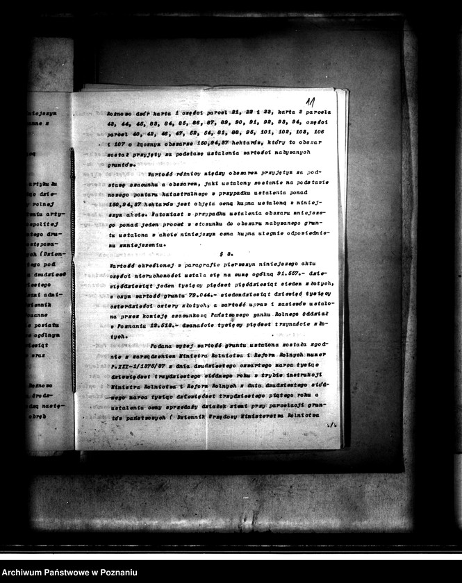 Obraz 15 z jednostki "Majątek Rożnowo powiatu obornickiego nabycie nieruchomości w trybie w trybie art. 8 ustawy o wykonaniu reformy rolnej"