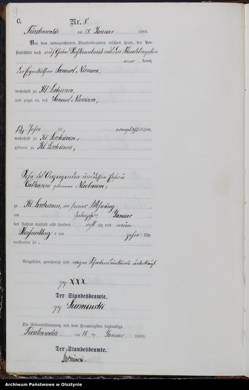 image.from.unit.number "Sterbe-Neben-Register Nr 1 - 146"