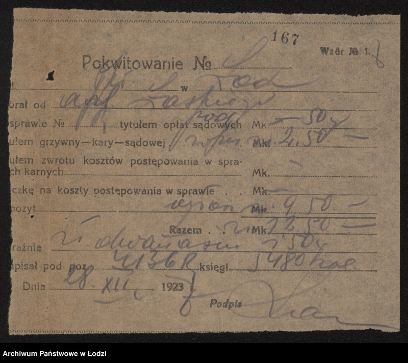 Obraz 10 z jednostki "Abram Halbersztat- wyrób towarów włókienniczych"