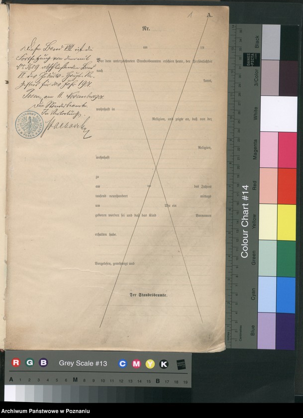 Obraz 4 z jednostki "Księga miejscowa urodzeń t. VII"
