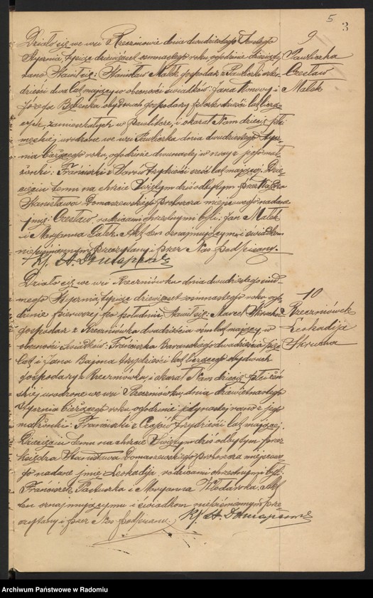 image.from.unit.number "[Duplikat akt urodzonych, zaślubionych i zmarłych parafii Rzeczniów za 1918 r.]"