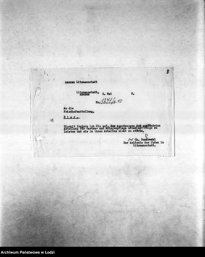 Obraz 11 z jednostki "Cmentarz [Koszty pogrzebów, adresy zmarłych]"