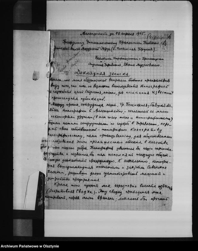 image.from.unit.number "Sprawozdania poszczególnych Wydziałów Urzędu Pełnomocnika. VI"