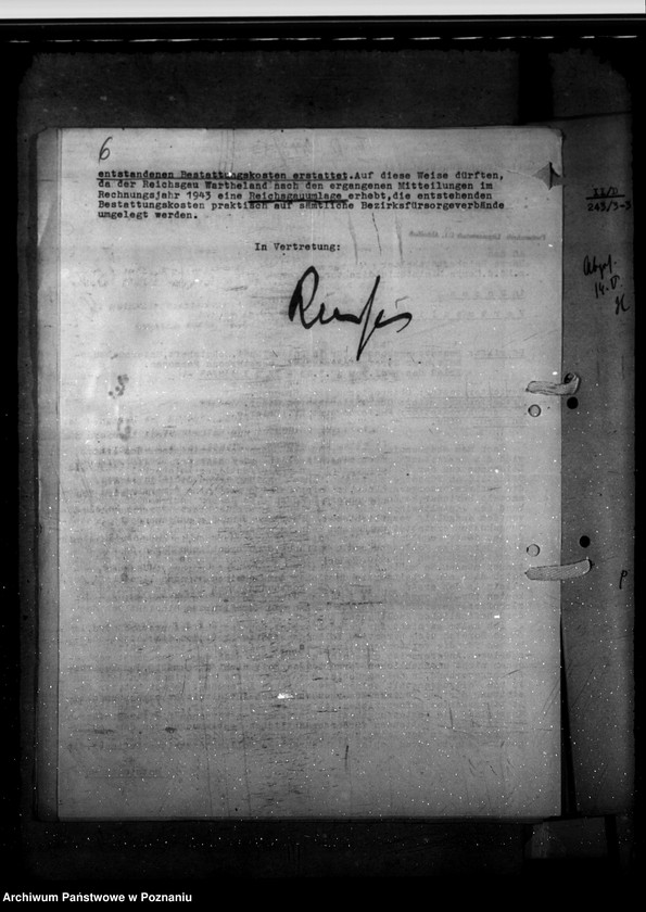 Obraz 10 z jednostki "Bestattungskosten für verstorbene Strafgefangene"