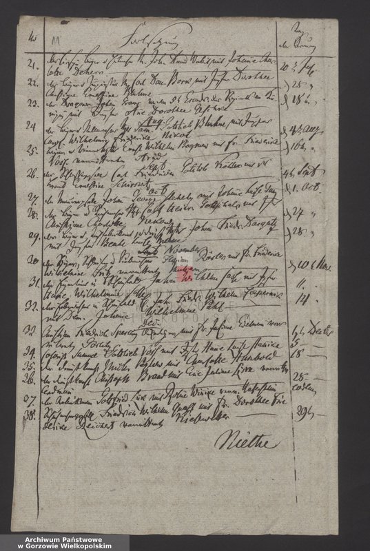 image.from.unit.number "Das Duplikat Kirchenbuch von Friedeberg und Schönfeld"
