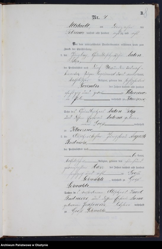 image.from.unit.number "Heiraths-Neben-Register Nr 1 - 19"