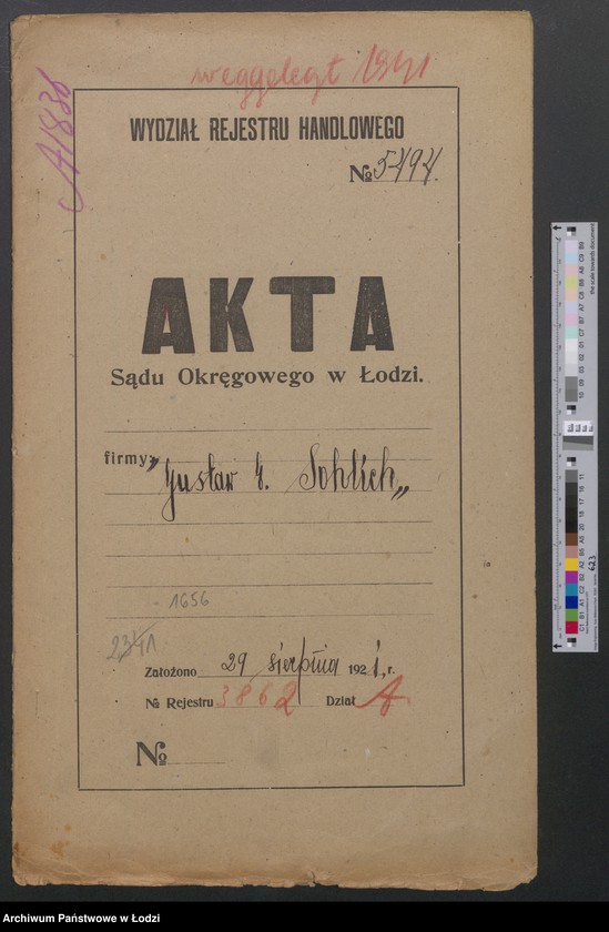 Obraz 2 z jednostki "Gustaw E. Sohlich – fabryka mydła i chemicznych przetworów"